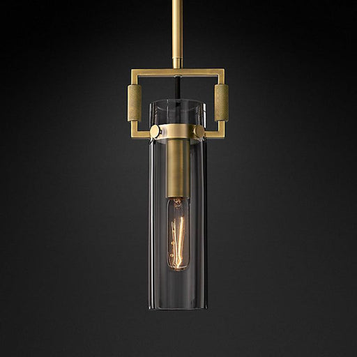 Retro Metal Glass Pendant Lights-DWHOME