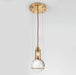 Opal round glass sphere midcentury pendant Light - DWHOME