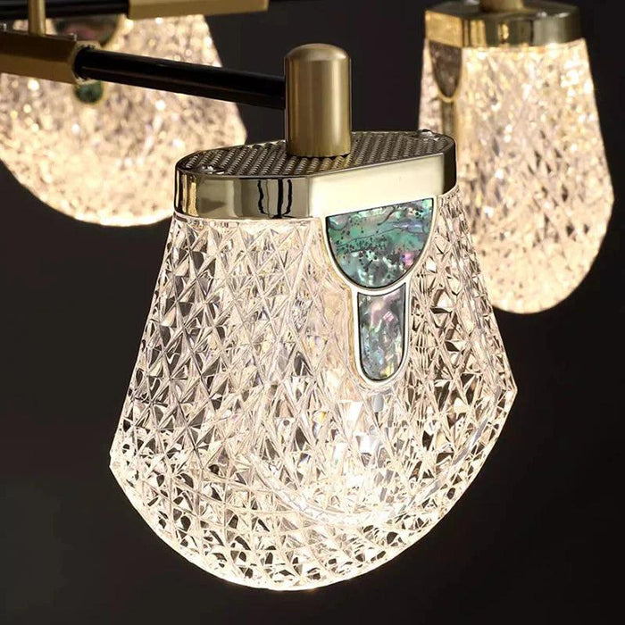 Luxury Art Deco Pendant Light - 8/12 Light - DWHOME