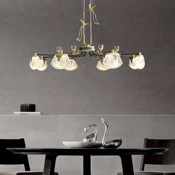 Luxury Art Deco Pendant Light - 8/12 Light - DWHOME
