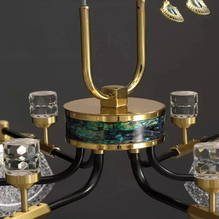 Luxury Art Deco Pendant Light - 8/12 Light - DWHOME