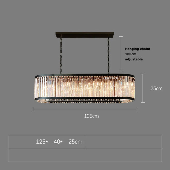 Gio Crystal Dining Room Chandelier-DWHOME