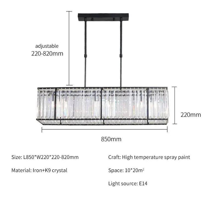 Botega Crystal Dining Room Chandelier-DWHOME
