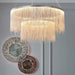 Cadena Steel Tassel Modern Chandelier-DWHOME