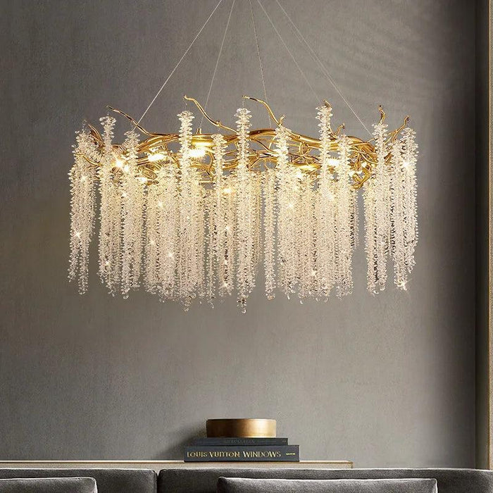 Albero Crystal Chandelier-DWHOME