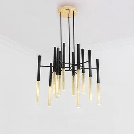 Metal Tubular Chandelier-DWHOME
