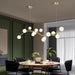 13-Light Gold Tree Branch Pendant Chandelier - DWHOME