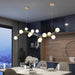 13-Light Gold Tree Branch Pendant Chandelier - DWHOME