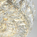 Bacci Crystal Wheel Chandelier, Chrome-DWHOME