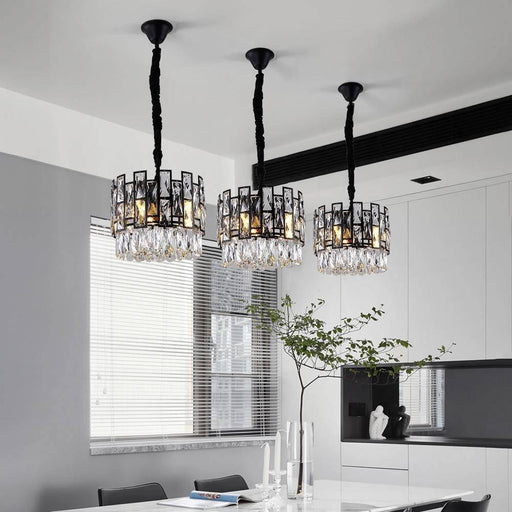 Molini 12" Crystal Light For Kitchen Island-DWHOME