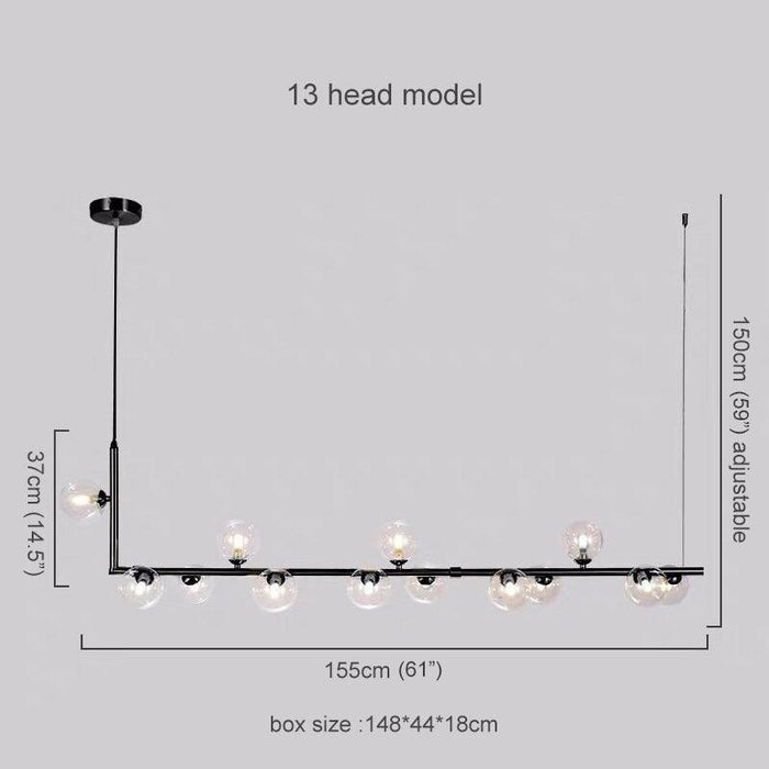 Luz Minimalist Line Kitchen Island Pendant Light - DWHOME