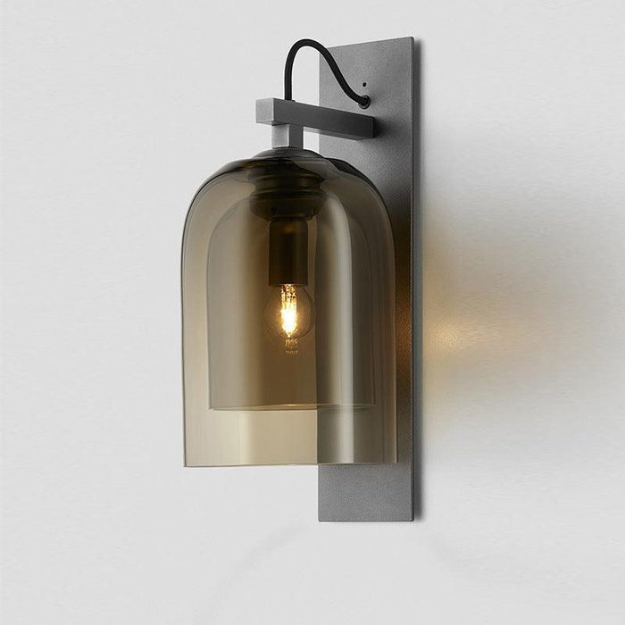 LED North European Modern Glass Cage Decorative Wall Light - DWHOME