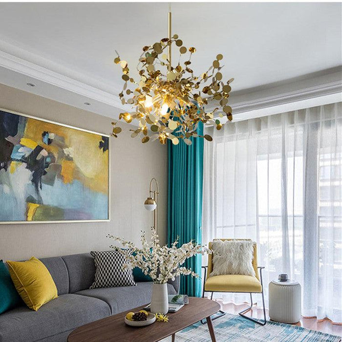 Nordic creative stainless steel sequin chandelier - DWHOME
