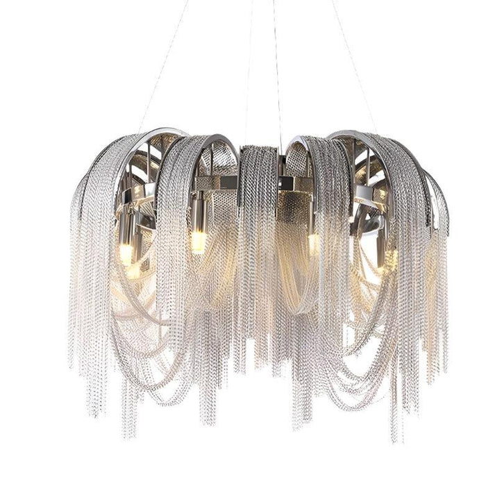 Cadena Chain Tassel Modern Chandelier - DWHOME