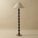 Sculpted Rhythm Wood Floor Lamp - Vakkerlight