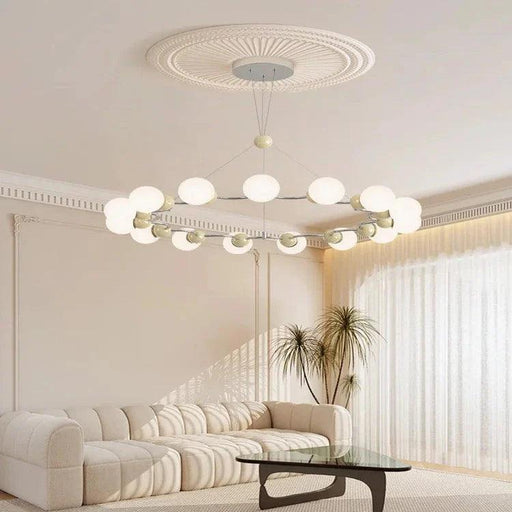 Modern Sputnik Glass Sphere Chandelier - 12/15 Light-DWHOME