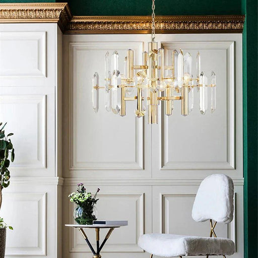 Zoe Modern K9 Crystal Chandelier - 10/12/15 Lights - DWHOME