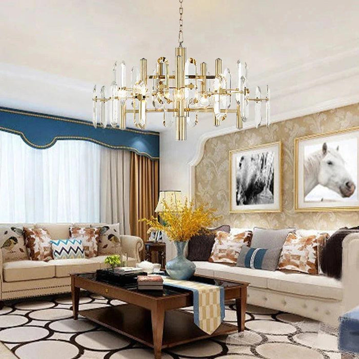 Zoe Modern K9 Crystal Chandelier - 10/12/15 Lights - DWHOME