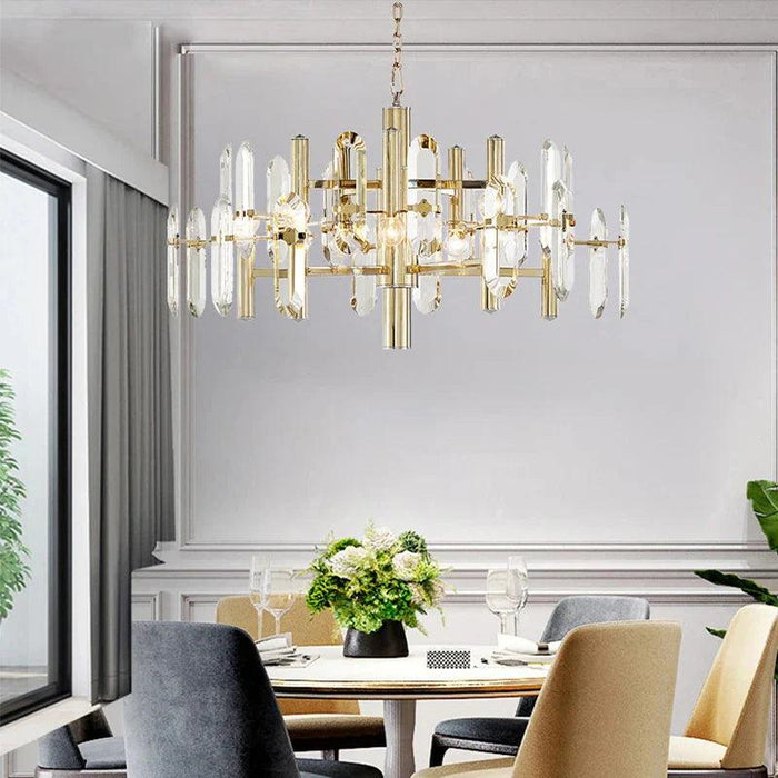 Zoe Modern K9 Crystal Chandelier - 10/12/15 Lights - DWHOME