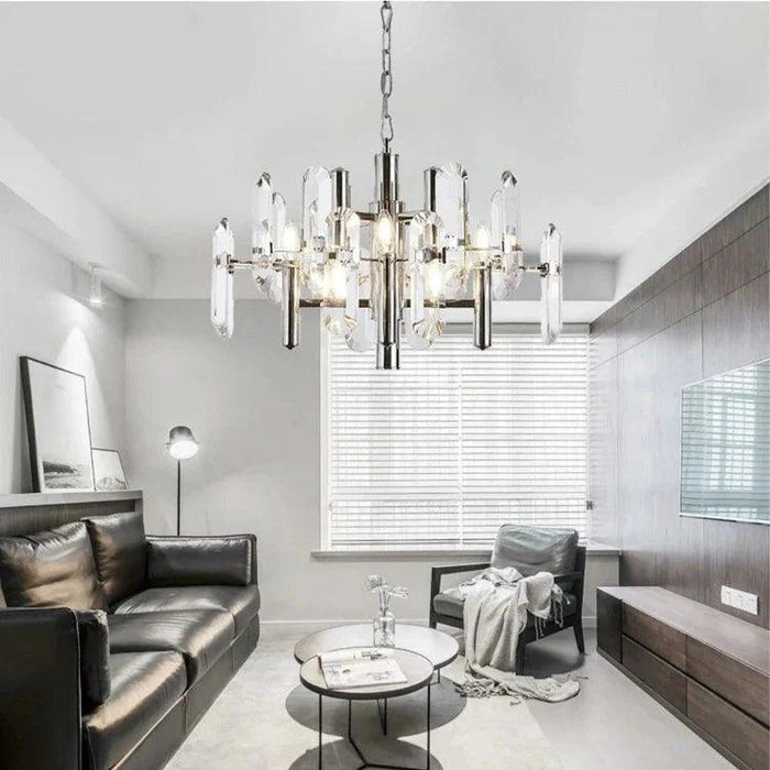 Zoe Modern K9 Crystal Chandelier - 10/12/15 Lights - DWHOME