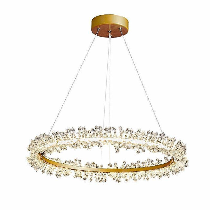 Capri Crystal Ceiling Light - DWHOME