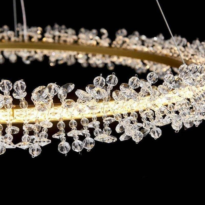 Capri Crystal Ceiling Light - DWHOME