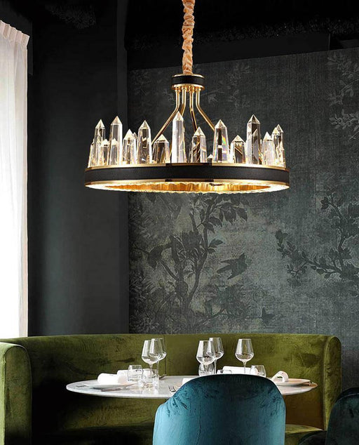 Finest K9 Crystal Modern Ring Chandelier By Morsale - DWHOME