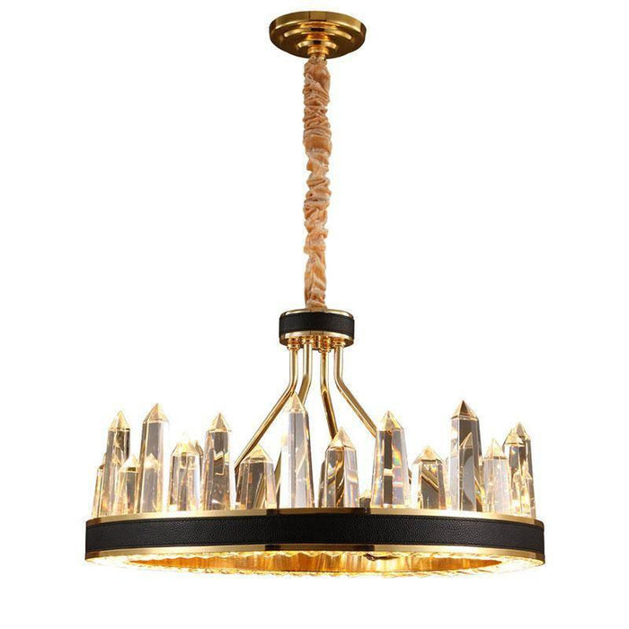 Finest K9 Crystal Modern Ring Chandelier By Morsale - DWHOME