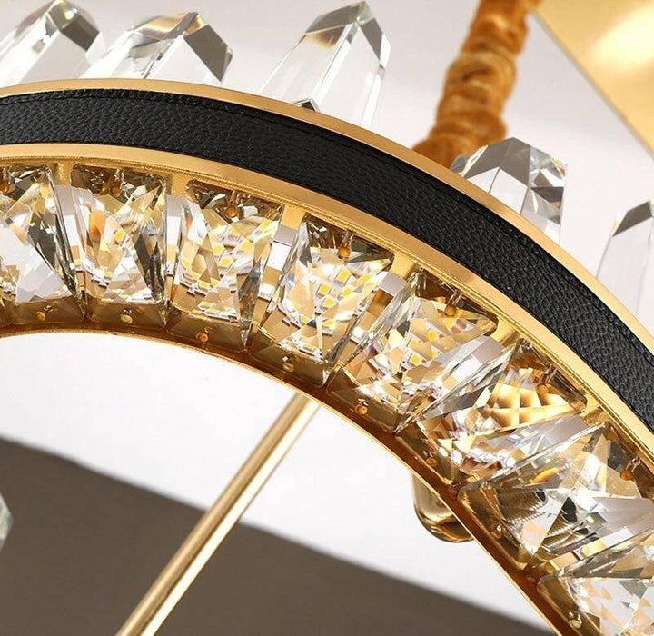 Finest K9 Crystal Modern Ring Chandelier By Morsale - DWHOME