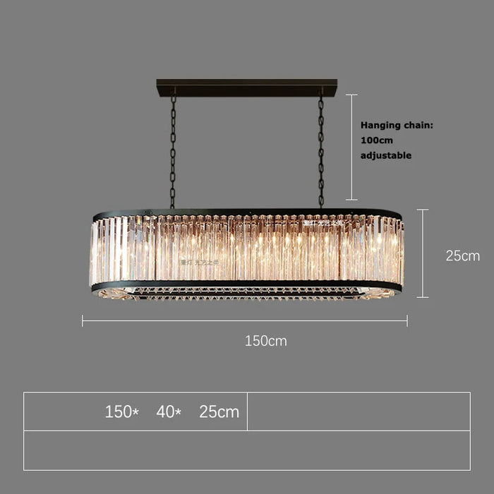 Gio Crystal Dining Room Chandelier-DWHOME