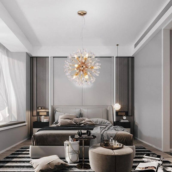 Vanci Crystal Dandelion Modern Chandelier - DWHOME