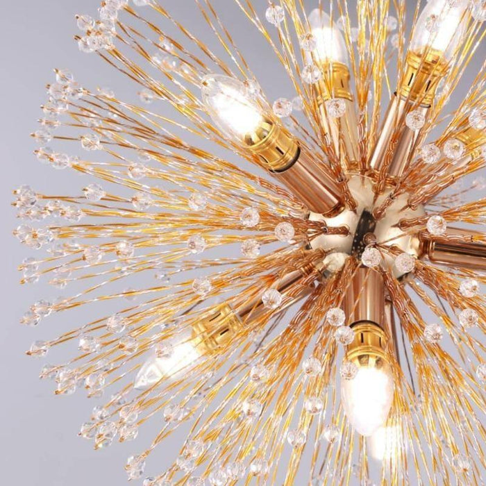Venera Crystal Globe Chandelier - DWHOME