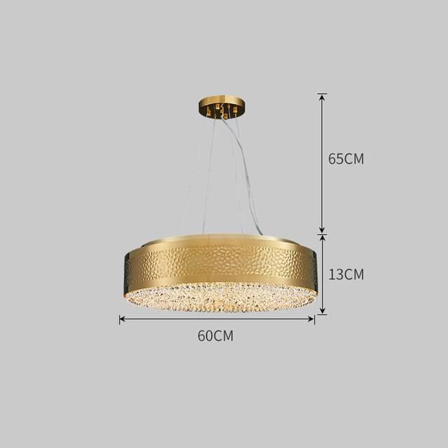Modern LED Crystal Drum Chandelier By Morsale - DWHOME
