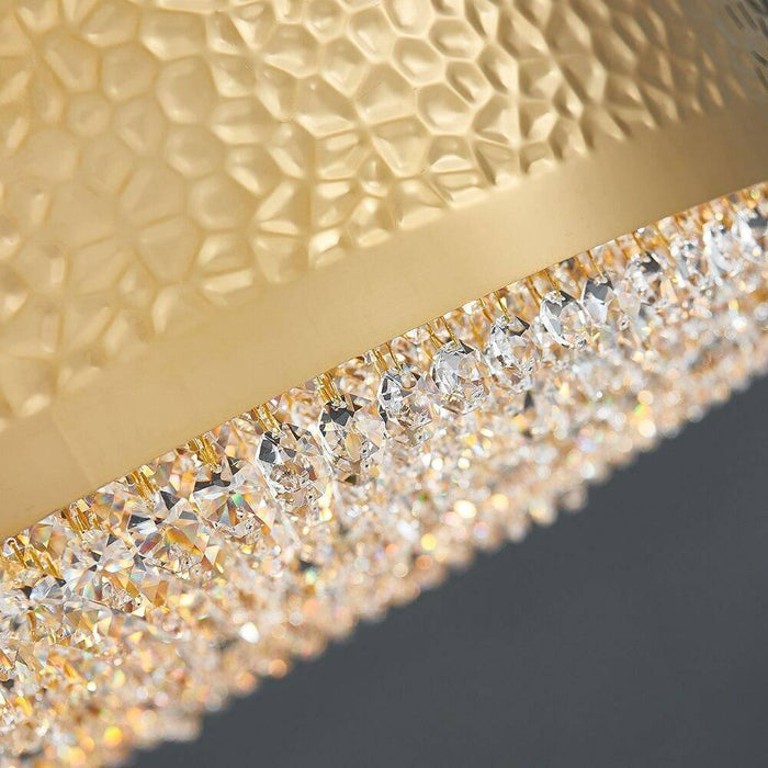 Modern LED Crystal Drum Chandelier By Morsale - DWHOME
