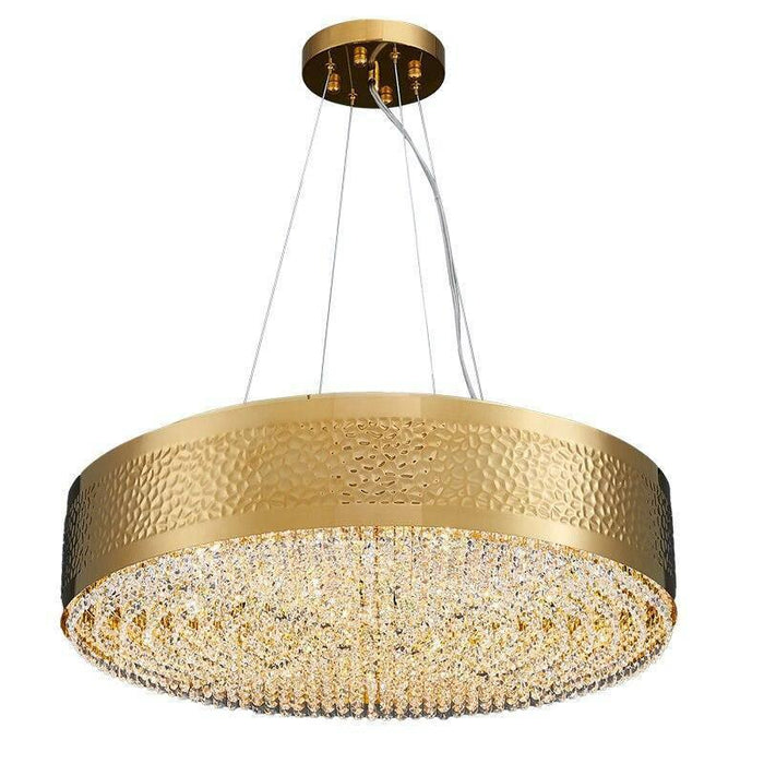 Modern LED Crystal Drum Chandelier By Morsale - DWHOME