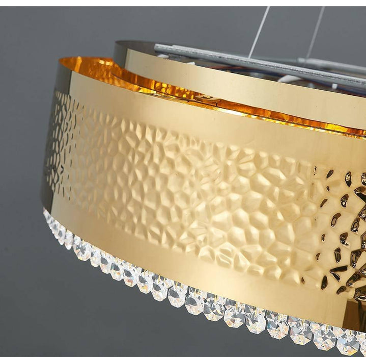 Modern LED Crystal Drum Chandelier By Morsale - DWHOME