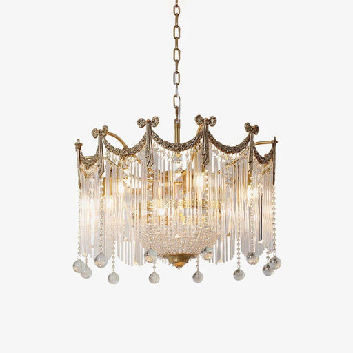 Evangeline Crystal Chandelier-DWHOME