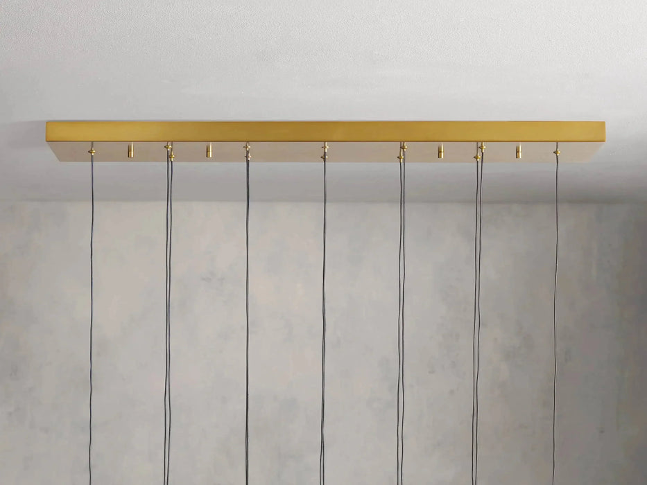 Soltaire Linear Chandelier 37"W-DWHOME