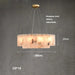 Moonshade Natural Marble Chandelier - DWHOME