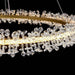 Capri Double Ring Crystal Chandelier - DWHOME