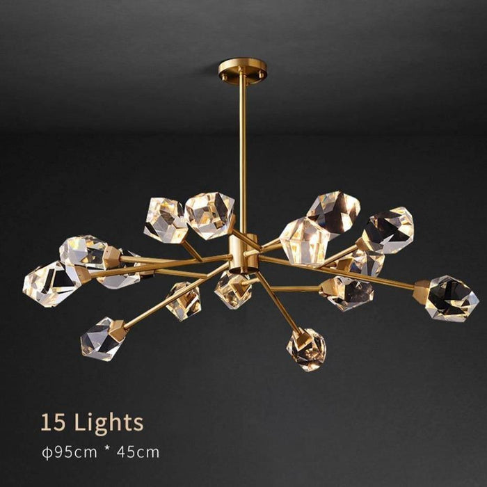 Diamante 15-Pendant Modern Chandelier - DWHOME