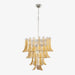 Murano Amber Lily Chandelier-DWHOME