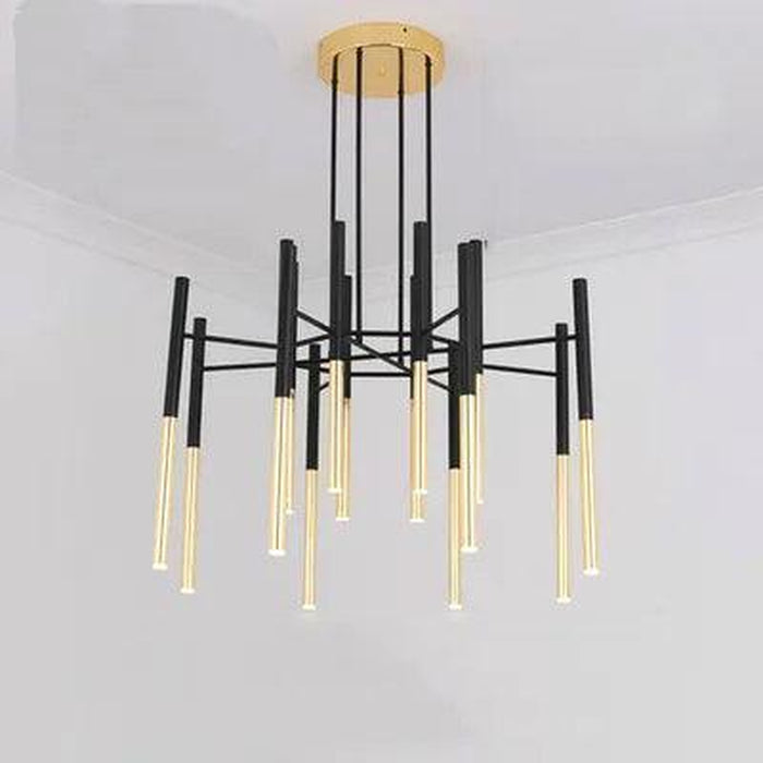 Metal Tubular Chandelier-DWHOME