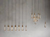Soltaire Linear Chandelier 37"W-DWHOME
