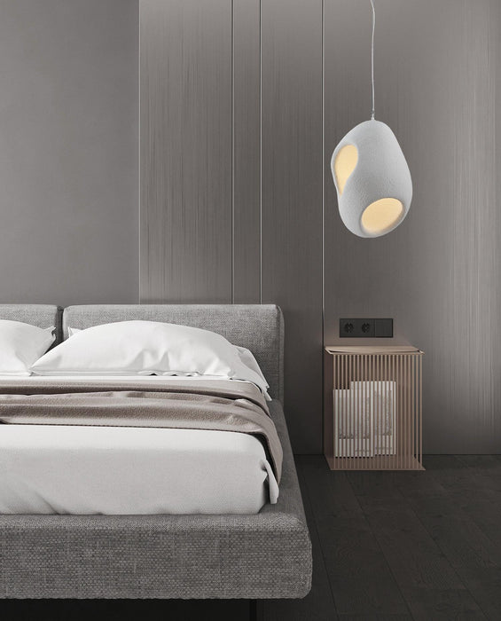 Lampe suspendue sculpturale Japandi - DWHOME
