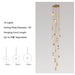 Moonshade Natural Marble Pendant Light Fixture - DWHOME