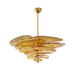 Petals Gold Murano Chandelier-DWHOME
