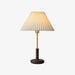 Pleated Walnut Table Lamp - DWHOME