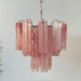 Pink Glass Tubes Chandelier-DWHOME