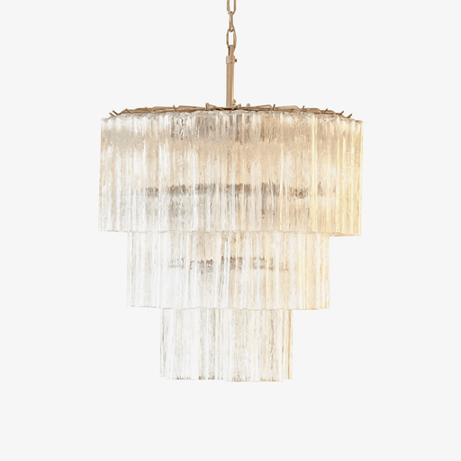 Tiered Tube Murano Glass Chandelier-DWHOME